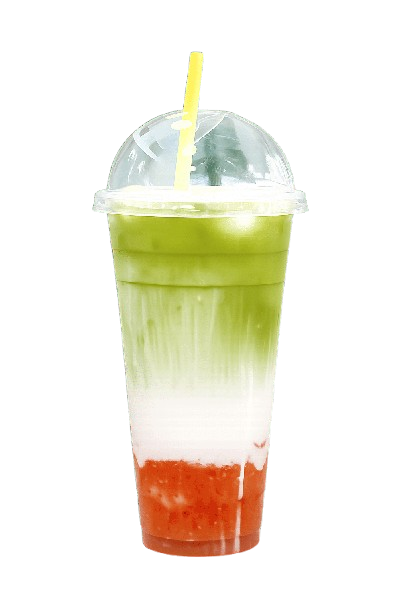 Strawberry Iced Matcha